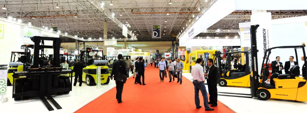 CEMAT forklift exhibition battery charger material handling discount battery chargers australia GM electric