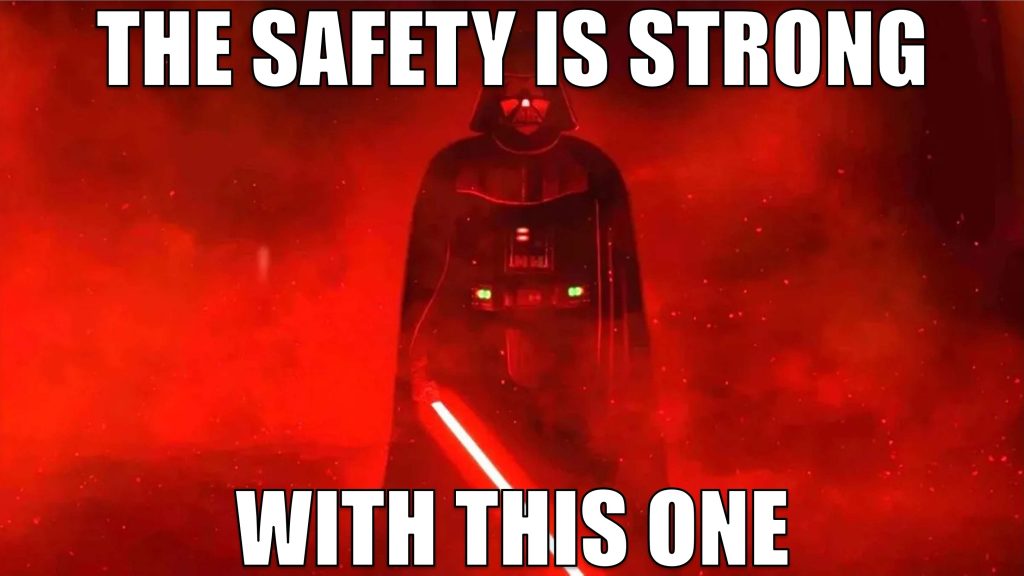 Forklift Pedestrian Red LED Safety Lights